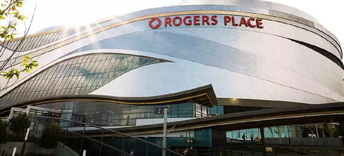 Rogers Place Areana and the ice District