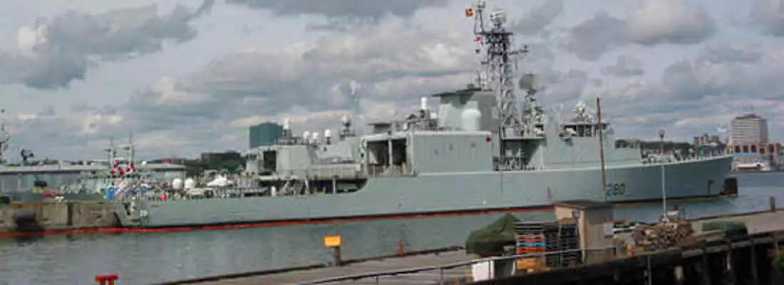 Halifax Canadian naval ships